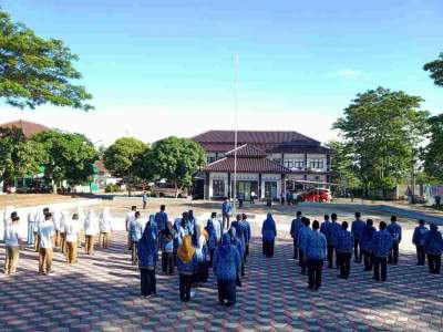 Hari Kesadaran Nasional, Camat Cisoka Ajak Peserta Upacara Tingkatkan Kedisiplinan