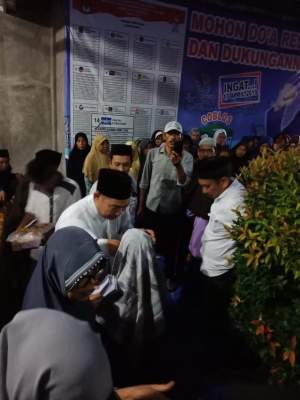 Caleg dari Demokrat Buka Puasa Bersama dan Santuni Anak Yatim