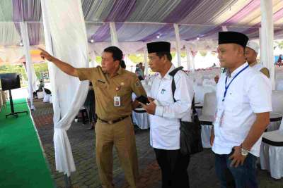 Sekda Tinjau Arena Perlombaan MTQ ke-53 Tingkat Kabupaten Tangerang