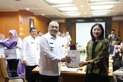 Bupati Zaki Terima Studi visit Dari KOICA