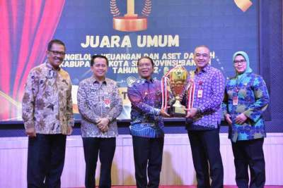 Pemkab Tangerang Raih Penghargaan Juara Umum Terbaik Pengelolaan Keuangan dan Aset Daerah Se-Provinsi Banten