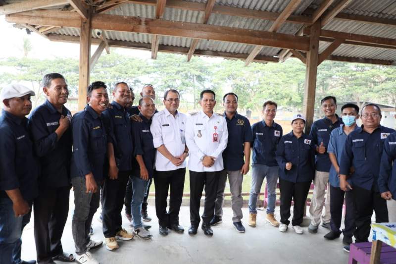 Pj Andi Ony: Kolaborasi Dan Gotong Royong Penyaluran Bantuan Air Bersih Patut Dicontoh