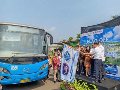 Layanan Bus Jabodetabek dan Jabodetabek Residence Resmi Beroperasi