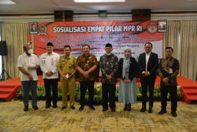 Bupati Zaki Hadiri Sosialisasi Empat Pilar MPR RI