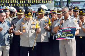 Polresta Tangerang Galang Dana Untuk Palu dan Donggala