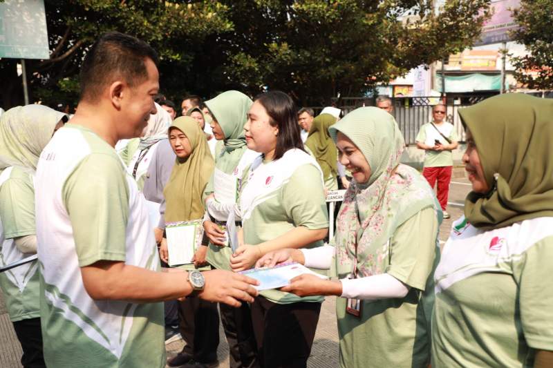 Pj Bupati Tangerang Pimpin Apel Perayaan HUT RSUD Balaraja