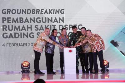 Pj Bupati Tangerang Hadiri Ground Breaking RS DSPEC Gading Serpong