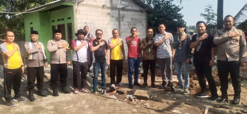 Polresta Tangerang Bantu Bedah Rumah Tak Layak Huni