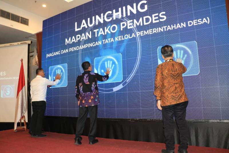 Launching Program MAPAN TAKO PEMDES, Sekda: Tingkatkan Kualitas Tata Kelola Pemerintahan Desa