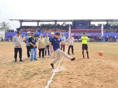 Kok Jayanti Gelar Liga Sepak Bola Tingkat Desa