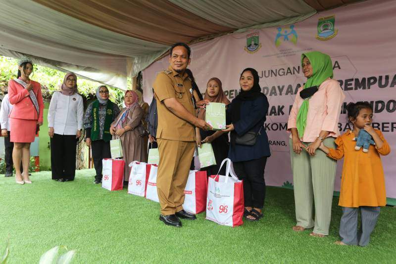 Berikan Ruang Bagi Anak, Kampung Tematik Kota Tangerang Diapresiasi Menteri PPPA