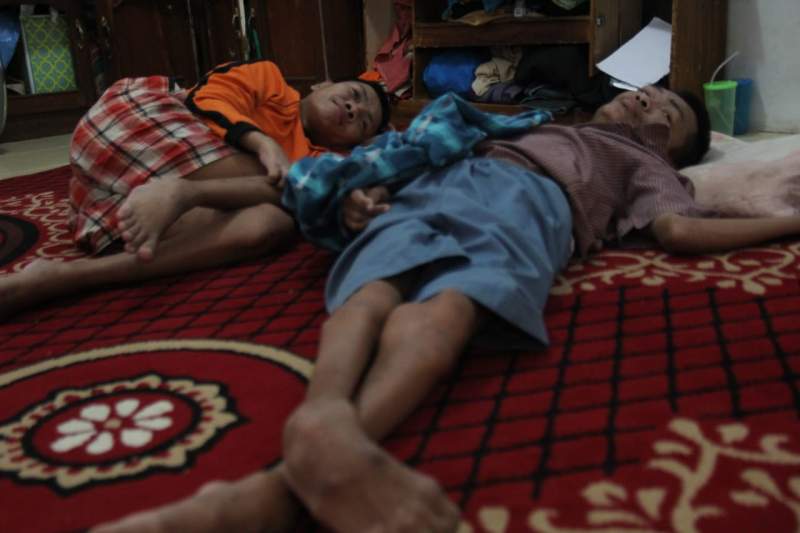 Berharap Bantuan dari Pemerintah, Kakak-beradik di Jambe Derita Kelumpuhan