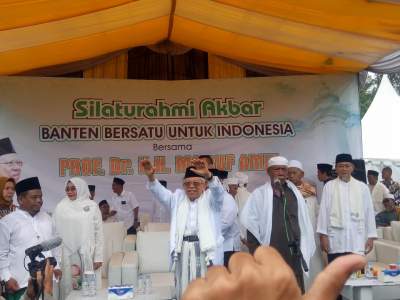 Ribuan Massa Hadiri Silaturahmi Akbar Banten Bersatu Untuk Indonesia