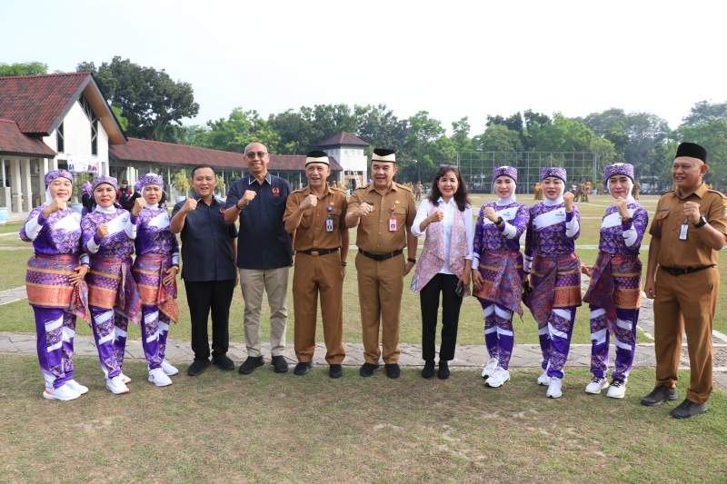 Pj Sekda Buka Lomba Senam Kreasi Dalam Rangka Haornas