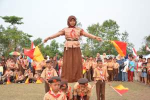 Kecamatan Jambe Gelar HUT Pramuka ke-58