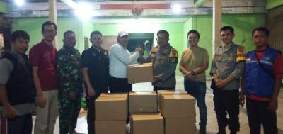 Bantuan Kemanusiaan Dari Polresta Tangerang Untuk Korban Terdampak Banjir