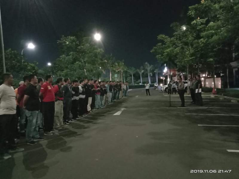 Kapolresta Tangerang Yang Baru Menjabat Langsung Cek Personel Satreskrim