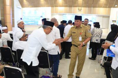 Buka Bimtek Karom dan Karu, Sekda: Layani Jamaah Haji Asal Kabupaten Tangerang Dengan Sepenuh hati