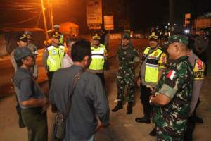 Polres Lebak Bersama Kodim 0603 Gelar Razia Gabungan di Stasiun Rangkasbitung