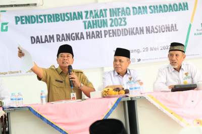 Sekda: Penyaluran Zakat Berperan Wujudkan Keadilan dan Kesetiakawanan