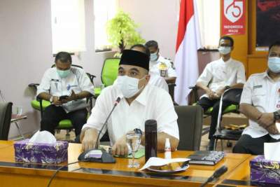 Foto : Bupati Tangerang Himbau Pesta Pernikahan Ditunda