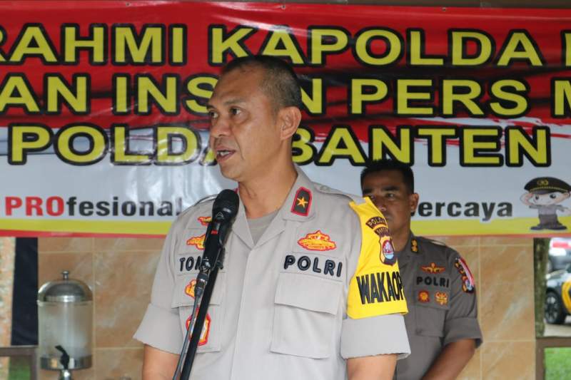 Kapolda Gelar Silaturahmi dengan Insan Pers Mitra Polda Banten