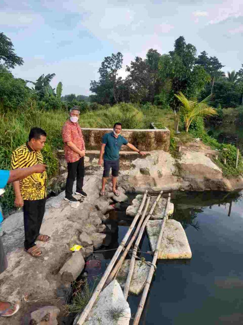 Kades Cikuya Siap Percantik Danau Blok N Adiyasa