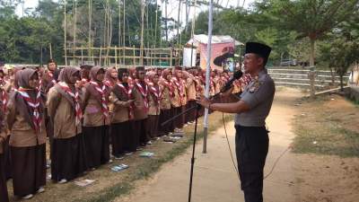 Guna Tercipta Harmonisasi, Kapolsek Sambang Sekolah