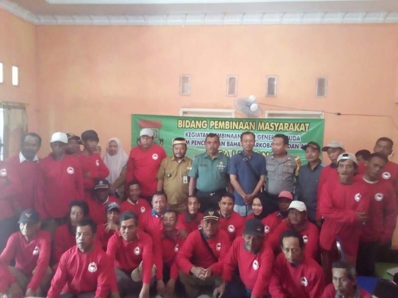 Desa Laksana Gelar Pembinaan Generasi Muda Dalam Pencegahan Bahaya Narkoba