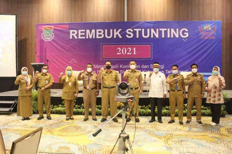 10 Desa Jadi Prioritas Penurunan dan Pencegahan Stunting Di Kabupaten Tangerang