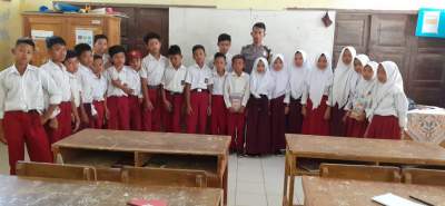 Polsek Pabuaran, Aplikasikan Program Polisi Sahabat Anak di Sekolah