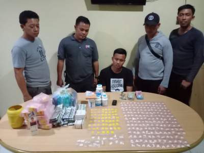 Subdit Gakkum Ditpolairud Polda Banten Ungkap Peredaran Obat Terlarang