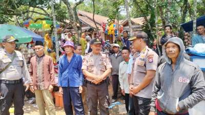 Ciptakan Suasana Kondusif Saat Pilkades, Polda Banten Hadir Ditengah Masyarakat