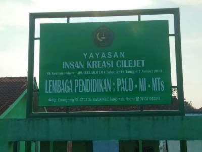 Yayasan Insan Kreasi Cilejet Butuh Perhatian Pemerintah