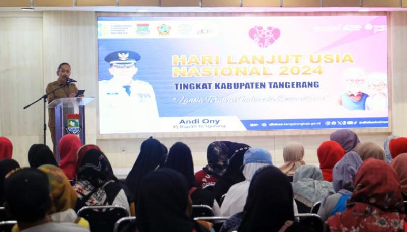 Peringatan Hari Lansia, Pemkab Tangerang Ajak Warga Hidup Sehat dan Bahagia di Usia Senja