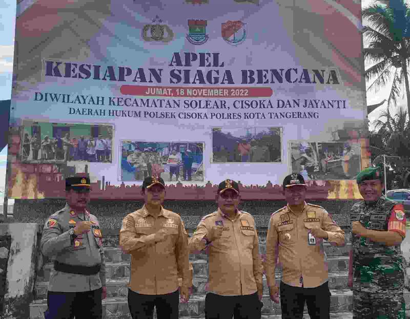 Camat Solear Pimpin Apel Kesiap Siagaan Bencana