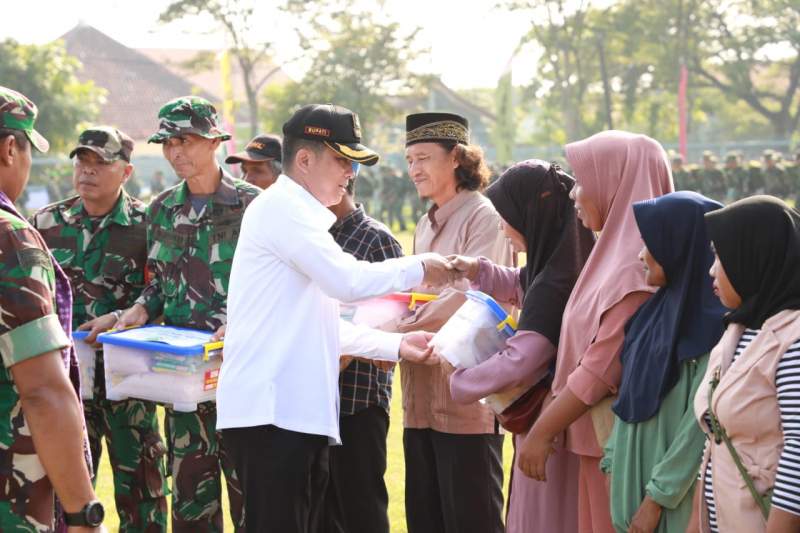 Pj. Bupati Hadiri Penutupan TMMD Di Sukadiri