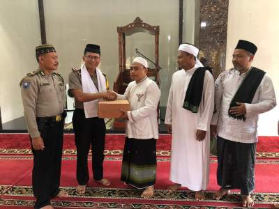 Jelang Pilpres 2019, Pos Khidmat Kapolsek Balaraja Ajak Warga Jaga Kamtibmas