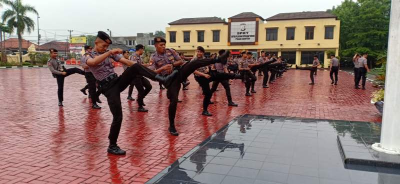 Jaga Kemampuan Beladiri, Personel Ditsamapta Rutin Latihan