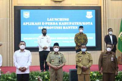 Wabup Tangerang Hadiri Launching E-Perda