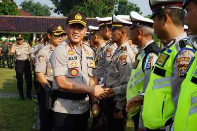 Pengamanan Sidang PHPU di MK, Polresta Tangerang Siagakan Ratusan Personel