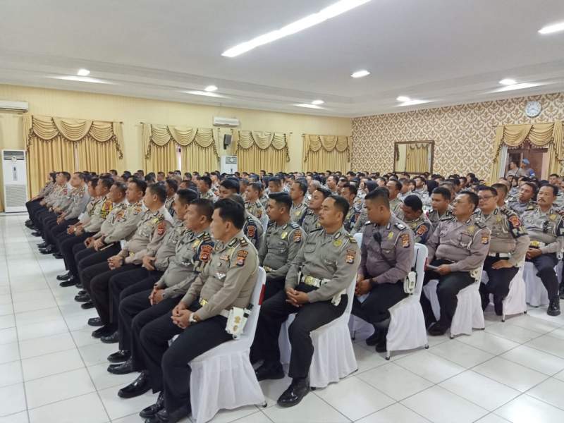 Ditlantas Polda Banten Gelar Lat Pra Ops Zebra Kalimaya 2019