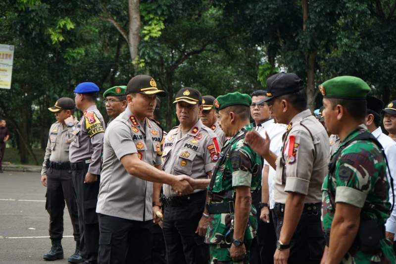 Personel Gabungan Akan Laksanakan Pengamanan Pemeriksaan Massa Aksi 22 Mei