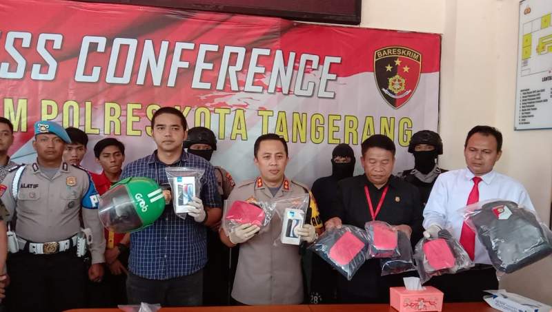 Resmob Polresta Tangerang Ringkus Pelaku Aksi Perampokan Minimarket