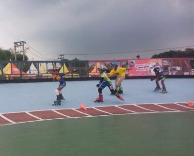 Atlet Sepatu Roda Kabupaten Tangerang Berhasil Raih 8 Medali