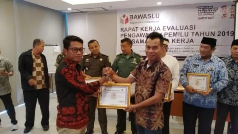 Bawaslu Apresiasi Peran PWI Kabupaten Tangerang di Pemilu 2019