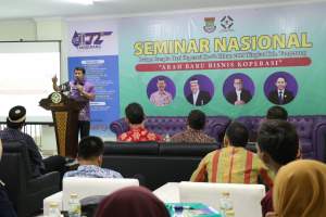 Sambut Hari Koperasi, Sekda Buka Seminar Nasional