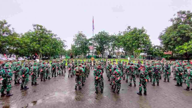 Tingkatkan Kemampuan Personil Kodim 0601/Pandeglang, Laksanakan Latorsar Umum Teritorial