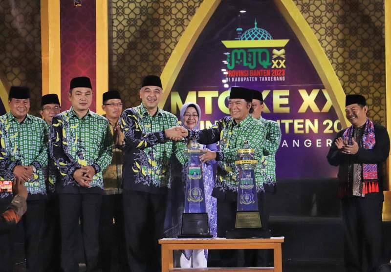 Kabupaten Tangerang Kembali Raih Juara Umum MTQ XX tingkat Provinsi Banten