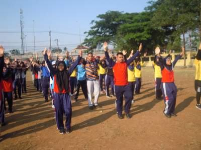 SMKN 1 Kabupaten Tangerang peringati Haornas 2018.